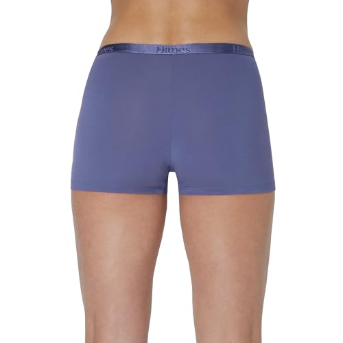 Hanes Women's Originals Supersoft Boxer Briefs Pack, Panties, Viscose from Bamboo Underwear, 5-Pack4