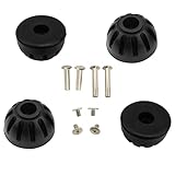 Boat Rubber Shocks for Boat Replacement Rubber Shocks SP-410, Transom Buffer Head 4 Pack