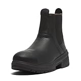 Timberland PRO Women's Birchline Chelsea Composite Safety Toe Static Dissipative Industrial Work Boot, Black Escape, 8
