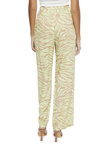 Forever 21 Women's Belted Zebra Print High-Rise Pants4