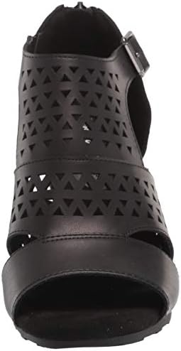 Easy Street Women's Block Heel Sandal Heeled, Black, 11 | Image 1