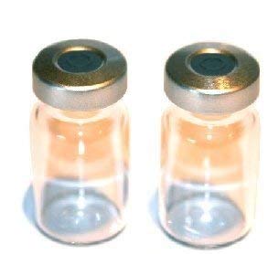 5ml Empty Borosillicate Sealed Sterile Serum Vials - 5 Pack