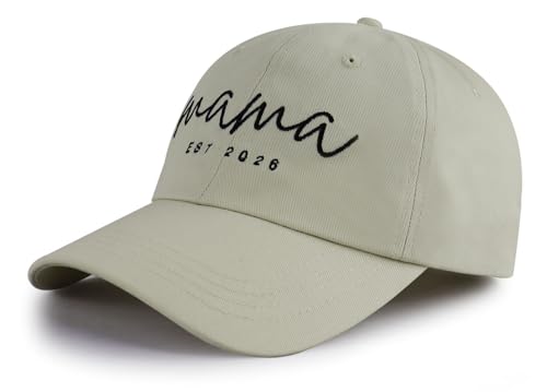 Mama EST 2026 Gorra de Béisbol Ajustable para Mujer miniatura 2