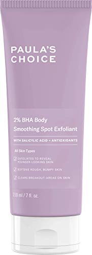 Paula's Choice 2% BHA Exfoliant Corps - Peeling Élimine les Cellules Mortes & Réduit les Rougeurs - pour Peau Douce & Lisse - avec Acide Salicylique et Camomille - Tous Types de Peaux - 210 ml