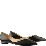 Högl Damski Basic Ballet Flat, czarny, rozmiar 41 EU, czarny, 41 EU X-szeroki