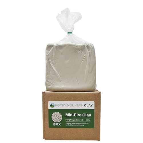 Pottery Clay: Best Mix- BMix - BMX - Mid Fire Cone 5-7 - Rocky Mountain Clay
