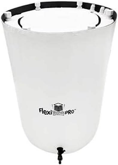 AutoPot Tray2Grow System - Standard Tray2Grow with 25 Gal PRO FlexiTank - Self-Watering, Gravity-Fed Hydroponic Indoor System, Black