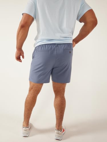 Image of Chubbies Everywear Men's Shorts - Mens Shorts Casual 6in Inseam, Elastic Waist, Water-Resistant, Zipper Pocket