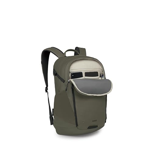 Image of Osprey Axis Laptop Backpack - Sleek Everyday Pack with Laptop Sleeve, Water Bottle Pockets & Compression Straps