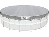 Intex 28041 - Cobertor Piscina metálica Ultra Frame 549 cm Rayos UV