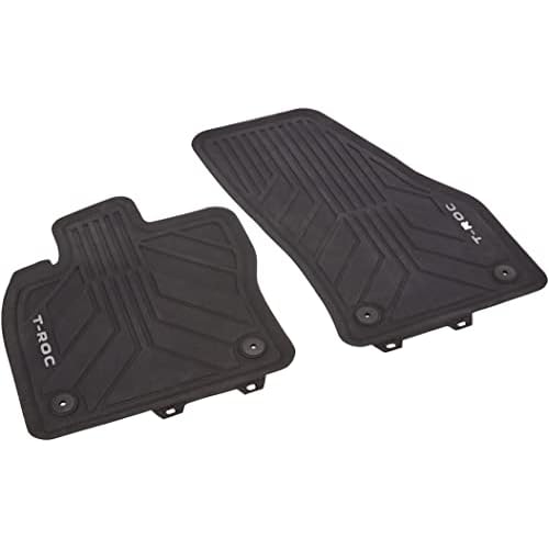 Volkswagen 2GA06150082V Allwetterfußmatten Gummi Fußmatten 4X Gummimatten, Schwarz