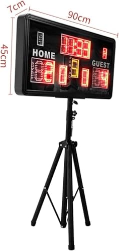 Marcador LED portátil con control remoto para deportes miniatura 2
