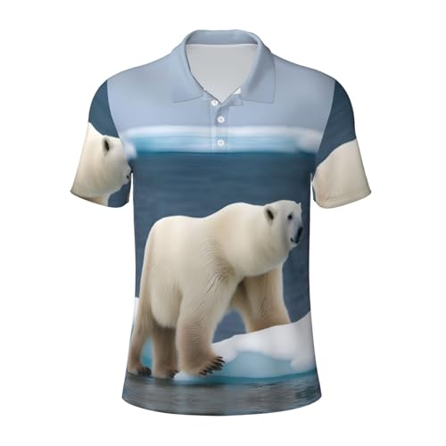 Polo respirant pour homme anti-transpiration avec manches courtes