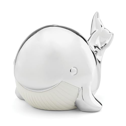 Image of Reed & Barton Mystic Sea Whale Bank, 1.25 LB, Metallic
