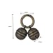 LannuMet 2Pcs Dog Bell for Pet Tracking, Antique Bronze Metal Bell for Dog Collar, 21mm Extra Loud Dog Collar Bell with Quick Clips for Dogs and Cats