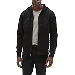 GAP Logo Heritage Hoodie Hooded Full Zip Sweatshirt