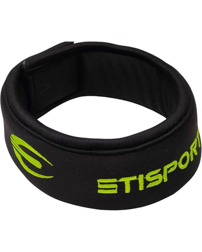 Padded Neck Protector for Hockey, Skiing and Martial Arts with Lightweight Ergonomic Design for Professional Use (L)