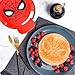 Uncanny Brands Marvel Spiderman Waffle Maker -Spidey's Mask on Your Waffles- Waffle Iron
