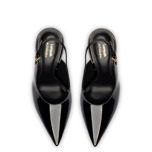 x Altuzarra Pump In Black Patent Leather3
