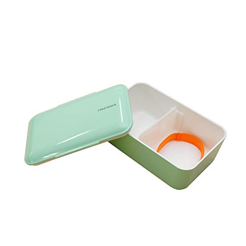 Takenaka Bento Bite From, Eco-Friendly And Sustainable Japanese Style Bento Lunch Box, Made Of Recycled Plastic Bottles(Peppermint) #TOP3