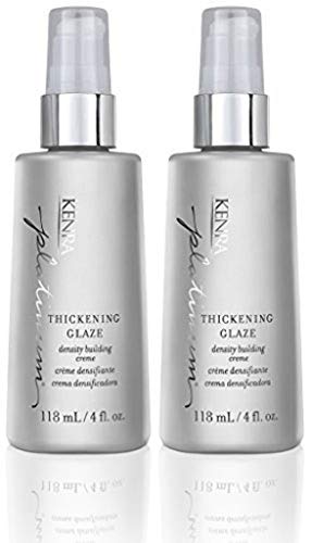 Kenra Platinum Thickening Glaze | Volumizing Styler | Adds Fullness & Body | Lightweight Conditioning | Density Building For Thick, Healthy-Looking Styles | All Hair Types