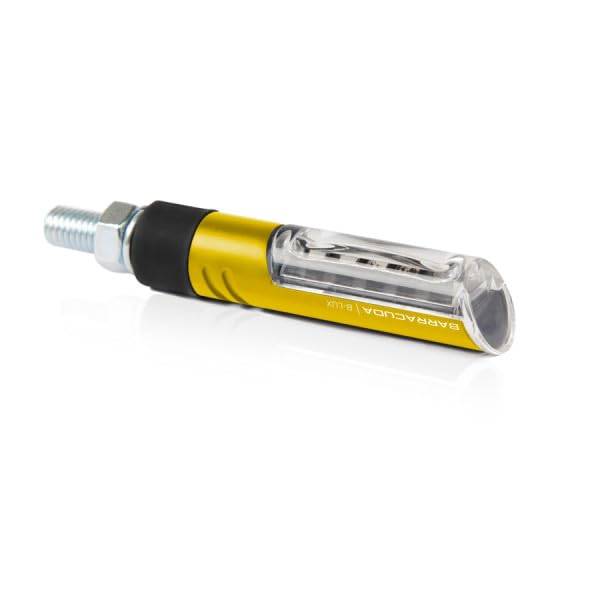 BARRACUDA COPPIA FRECCE LED MOTO IDEA B-LUX ORO