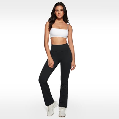 Image of INGIA Womens Square Neck Sports Bra Workout Bra | Spaghetti Strap, Padded, Cami,Yoga, Wireless, Square Back, Crop Top, for Women