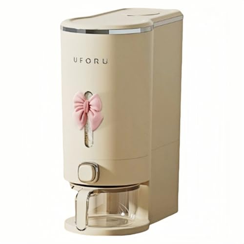 Haiyunhome 米びつ ライスストッカー 米櫃 こめびつ スリム ボタン押しタイプ 5kg/10kg お米収納 無洗米対応 米びつケース 台所 キッチン コンパクト 省スペース 洗える 水洗い 密閉性アップ防湿 虫除け 無洗米 家庭用 業務用 (容量