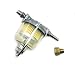 41-9360 transparent bowl fuel filter 41-9360 For 1950s–1960s GM Car & truck for early Rochester 1-barrel or 2-barrel carburetors