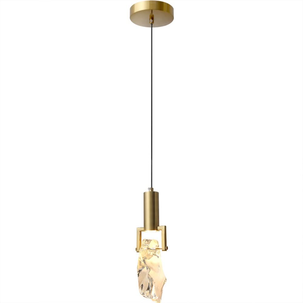 Lampe suspendue design pour ambiance de chambre à coucher et table de chevet
