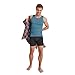 Jockey Men's Undershirt 100% Cotton Tall Man A-Shirt Tank - 3 Pack, Curious Teal/Coastline/Nocturne Blue, XLT