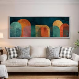 Toile encadrée Arches pour habiller un mur vide avec art panoramique large - 4