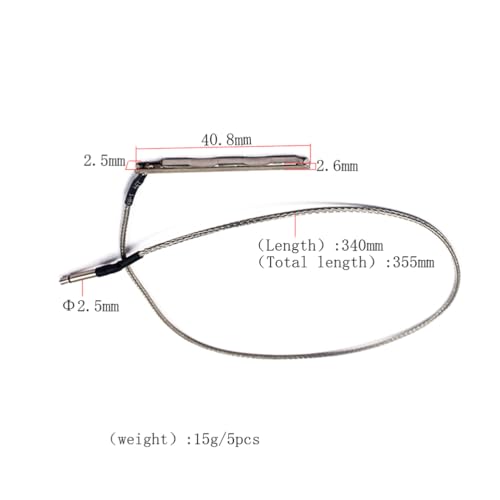 5st Eine Armatur Piezo-wandler-tonabnehmer Akustische Tonabnehmer Zubehör Piezo-vorverstärker Piezo-pickup-sticks Piezo-tonabnehmer Unter Dem Sattel Gitarre Ballade