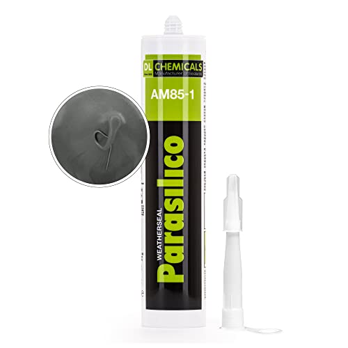 Sellador de silicona Parasilico AM 85-1. RAL 7005 (gris ratón) Cover
