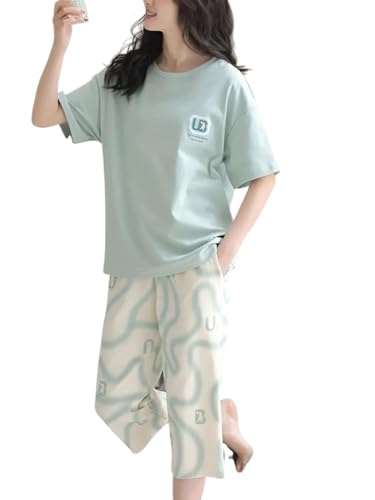 Image of Louis Luxe Womens Korean Night Dress || Full Pyjama Set || Korean Nightsuit || Women Nightwear ||Round Neck Full Sleeve Nightsuit || Loungewear || Everyday Nightdress (ND-18)