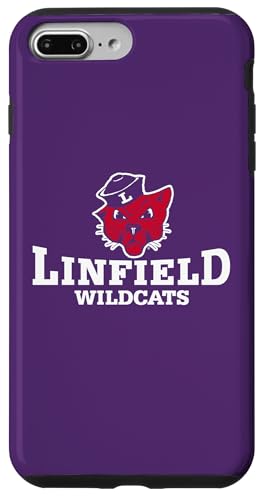 Linfield University Wildcats Mack Mascot Stacked �X�}�z�P�[�X iPhone 7 Plus/8 Plus �p
