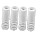 Beaupretty 12pcs Threaded Handle Adapter Tips for Broom Extension Poles Connection for Mops and Cleaning Tools Easy to Install Compatible Rods