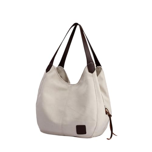 Fourre-tout pour femme en toile vintage LIFKOME : sac à main bandoulière et sacoche de voyage