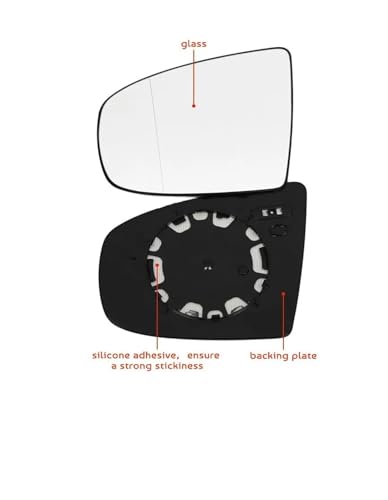 Réglage verre de rétroviseur BMW X5 E70 miroir de remplacement premium - 6