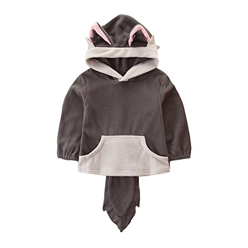 Toddler Boys Girls Wolf Long Sleeve SweatShirt Tops Clothes For Kids Girls Sweatshirt