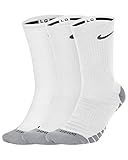 Nike Everyday Max Cushioned Socks Socken 3er Pack (XL, white)
