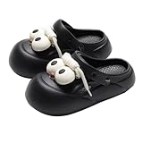 [Raineed] スリッパ 夏 レディース サンダル ルームシューズ 柔軟 軽量 幅広 通気 目が可愛い 個性 静音 滑らない 厚底 柔らかい 洗える クッション性 人気 カジュアル室内 部屋用 プレゼント (C01, 大人, 23.5 cm, 数値, 日本の靴のサイズ寸法)