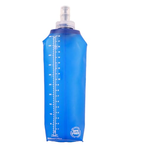 Squeeze Dobrável 500ml Azul
