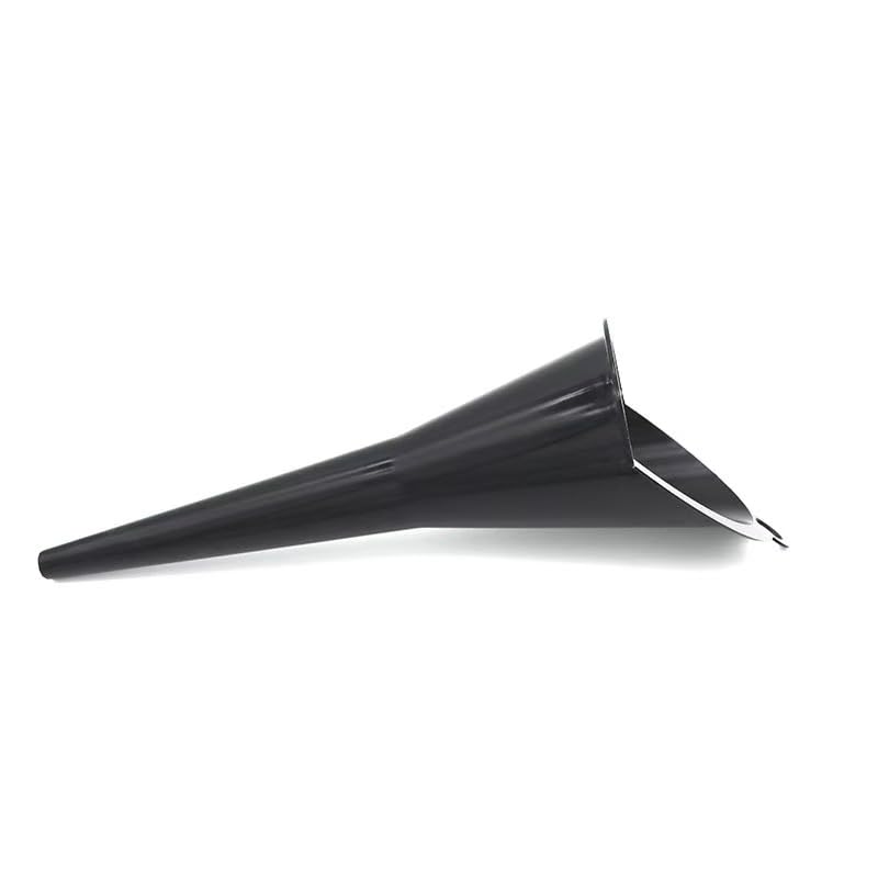 Large Black Auto Engine Oil Petrol Change Funnel – 28cm Multi-Function Plastic Long Stem Funnel for Cars, Motorcycles,ATVs,and Boats,Ideal for Refilling Petrol, Diesel, Gasoline, Kerosene, and Liquids