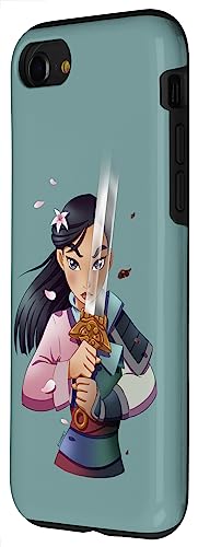 Coque iPhone SE Mulan Split Portrait Disney pour iPhone 7 et 8