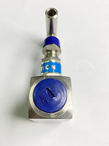 Válvula de aguja de control para evitar fugas en redes de fluidos a 6000 PSI 3