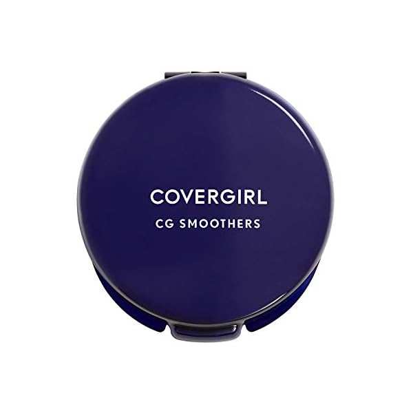COVERGIRL Smoothers Pressed Powder, Translucent Medium 715, 0.32 Ounce (Packaging May Vary) Powder Makeup with Chamomile