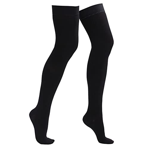 SOESFOUFU Running Compression Stockings for Men Full Length Socks for Leg Circulation