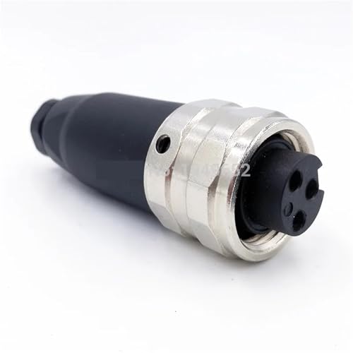 Conector M22 de 3 núcleos hembra con rosca de seguridad 7/8-16UN para cable de sensor 3