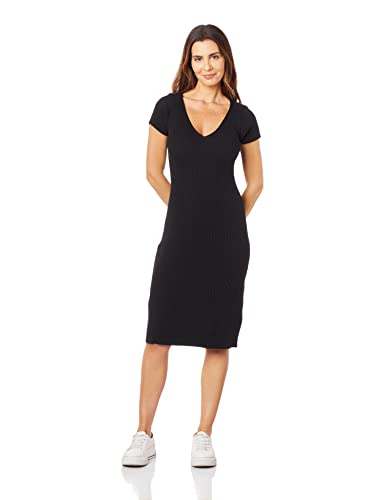 Vestido Tricot, Guess, Feminino, Preto, GG
